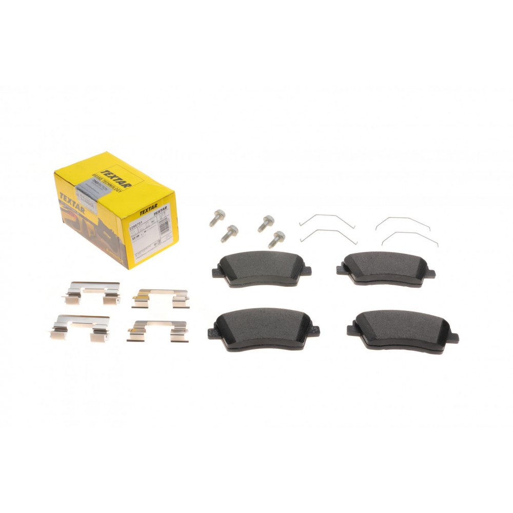 2299701 TEXTAR Комплект гальмівних колодок дисковий гальм