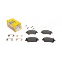 2299701 TEXTAR Комплект гальмівних колодок дисковий гальм