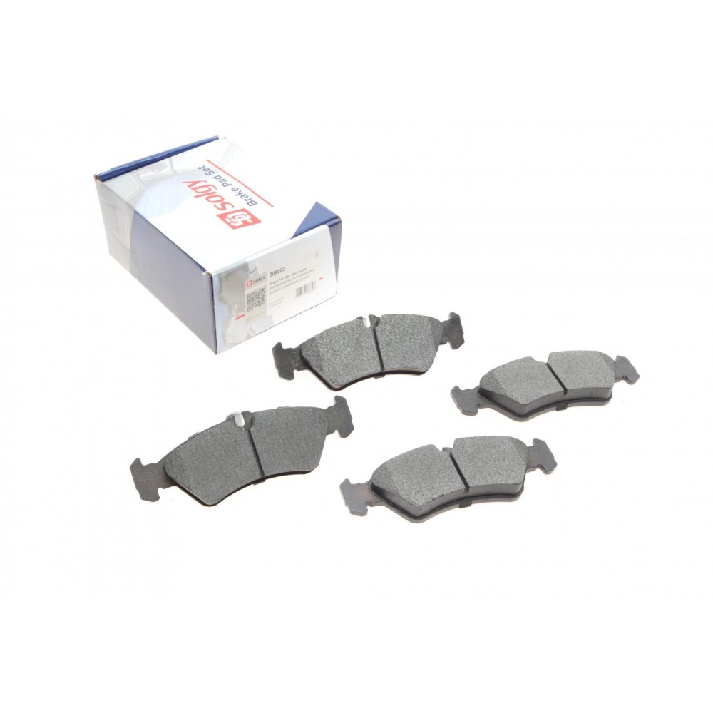 Колодки гальмівні (задні) MB Sprinter 208-316 96- (велика)