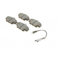 Колодки гальмівні (передні) Dacia Logan 04-/Renault Symbol/Clio/Megane/Peugeot 309 (з датчиком)