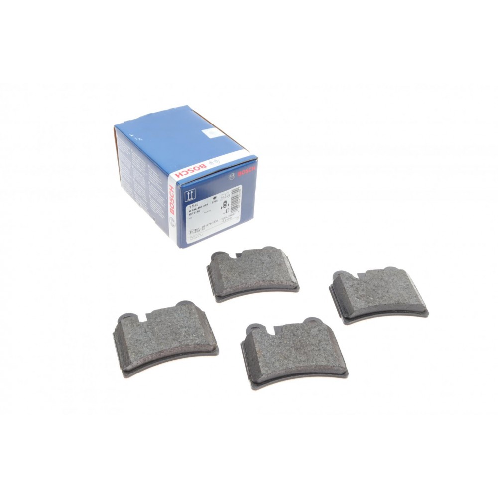0 986 494 210 BOSCH Комплект гальмівних колодок дисковий гальм