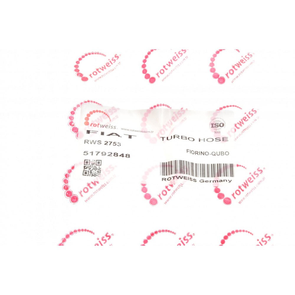 Патрубок інтеркулера Fiat Fiorino 1.3 D 07-