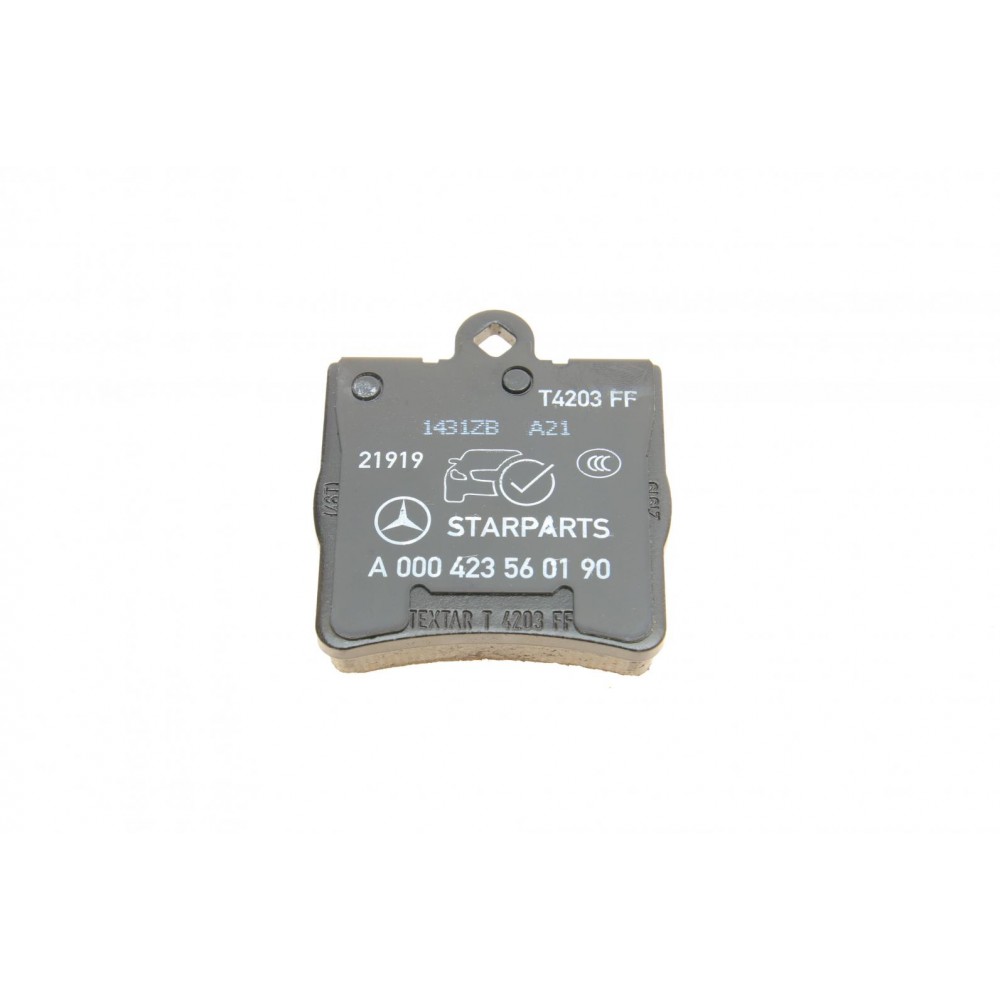 Колодки гальмівні (задні) MB C-class (W203)/CLC-class (CL203) 00-11