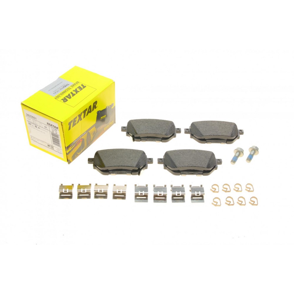 2623601 TEXTAR Комплект гальмівних колодок дисковий гальм