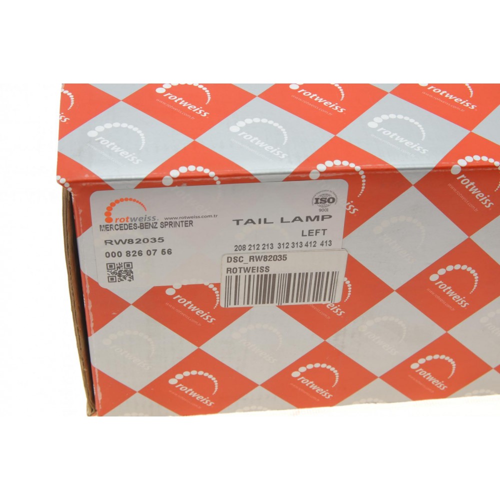 Ліхтар задній MB Sprinter TDI 96-00 (L)(незначне пошкодження)