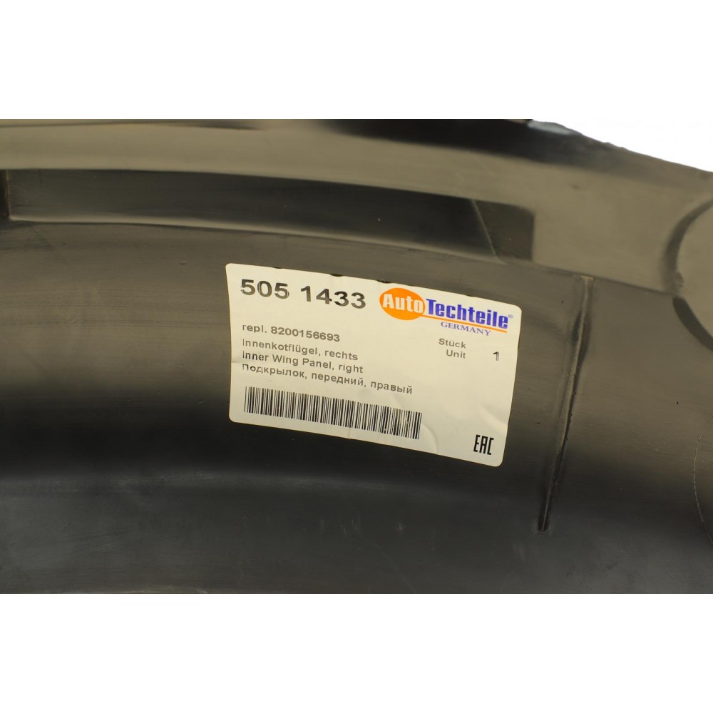 Підкрильник крила переднього Renault Kangoo 97-07 (R)