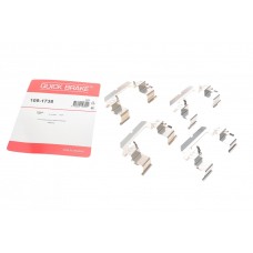 109-1738 QUICK BRAKE Комплектуючі колодки дискового гальма