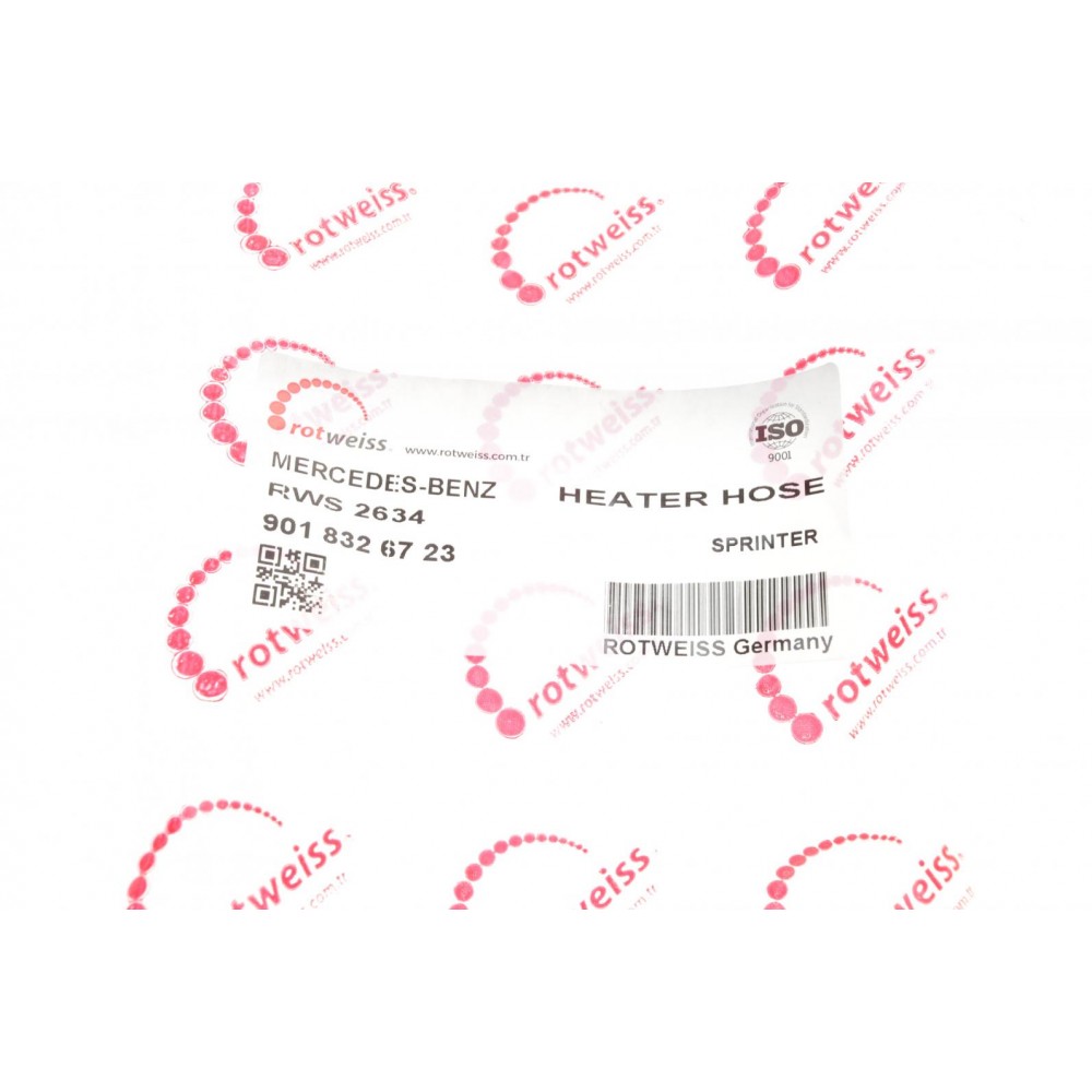 Патрубок пічки MB Sprinter 2.2CDI 00-06 (OM611)