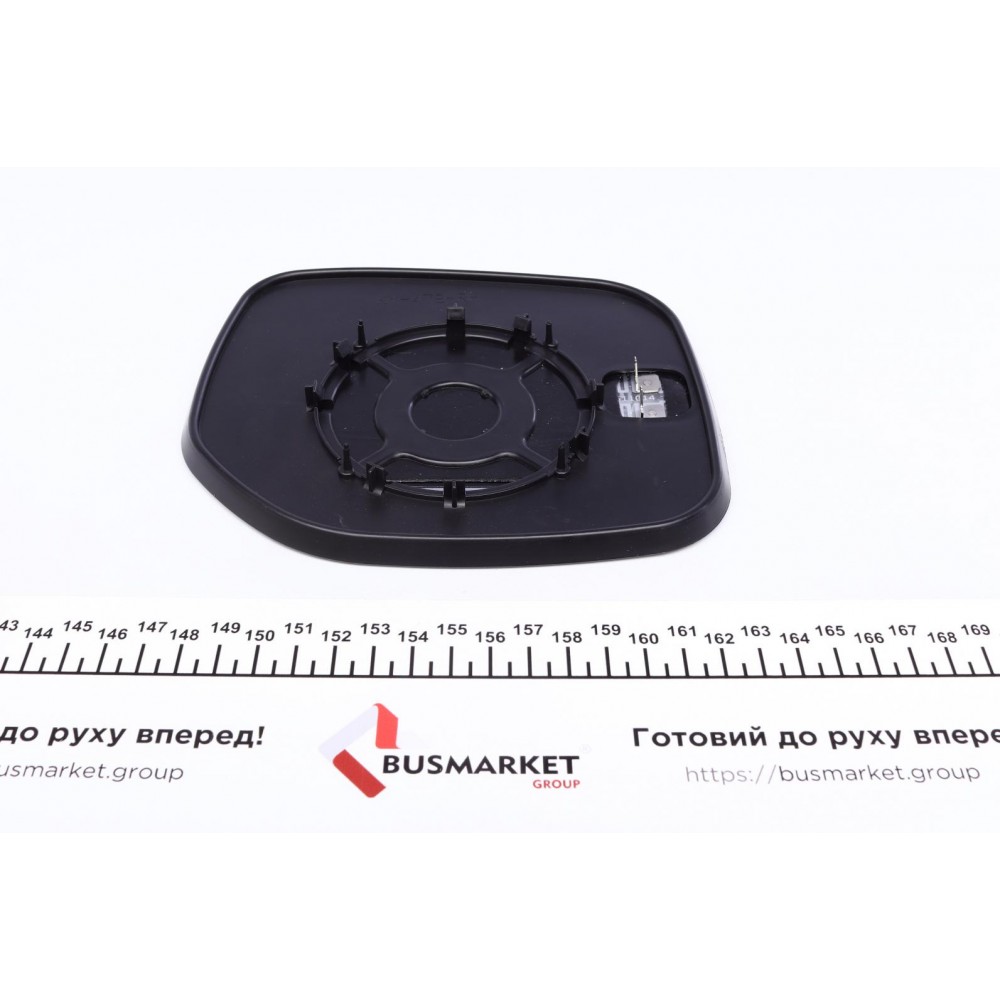 Скло дзеркала (з підігрівом) Citroen Berlingo/ Peugeot Partner 96-08 (R)