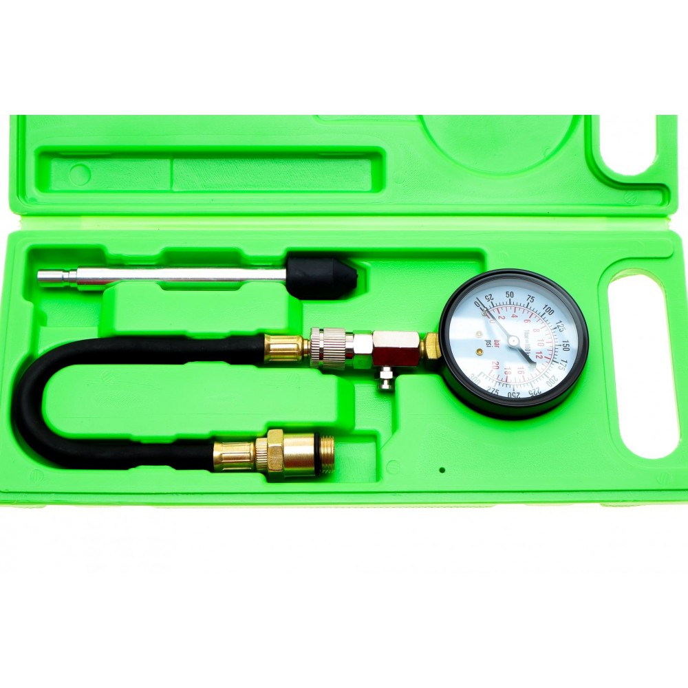 Набір інструментів для перевірки компресії в циліндрах бензинових двигунів