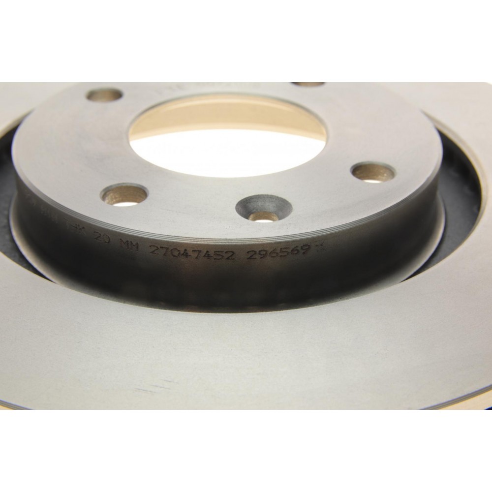 Диск гальмівний (передній) Citroen Berlingo/Peugeot Partner 01- (266x22) (+ESP)