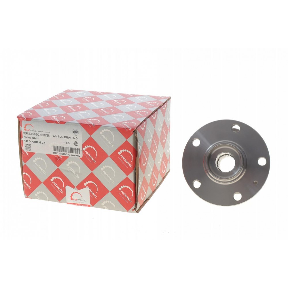 Підшипник маточини (передньої) VW Caddy III 03-15/Golf V/VI 03-14 (3 болти)