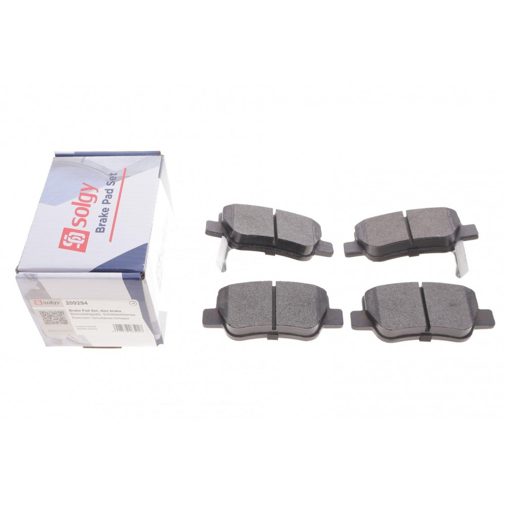 Колодки гальмівні (задні) Toyota Avensis 08-18