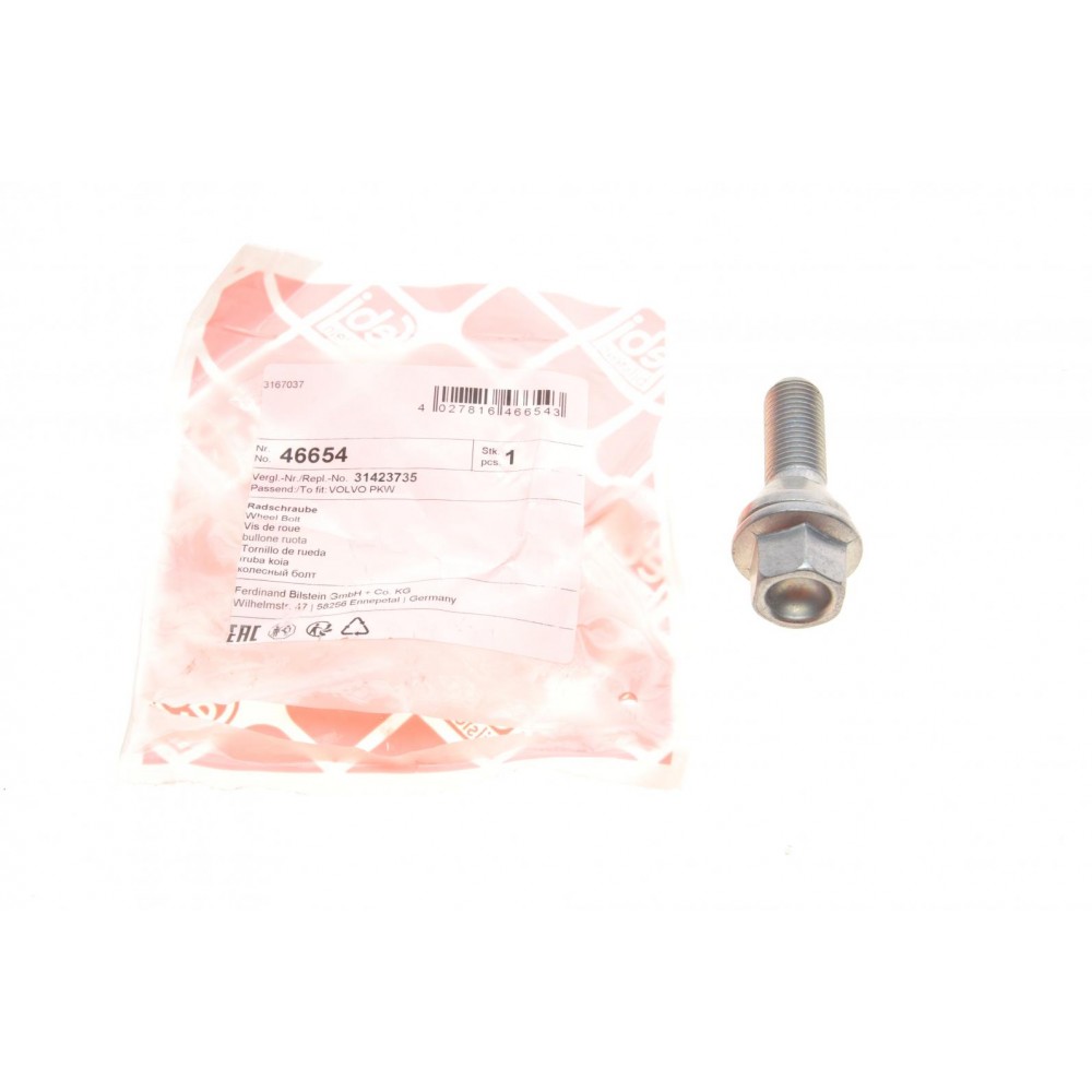 46654 FEBI BILSTEIN Болт для кріплення колеса