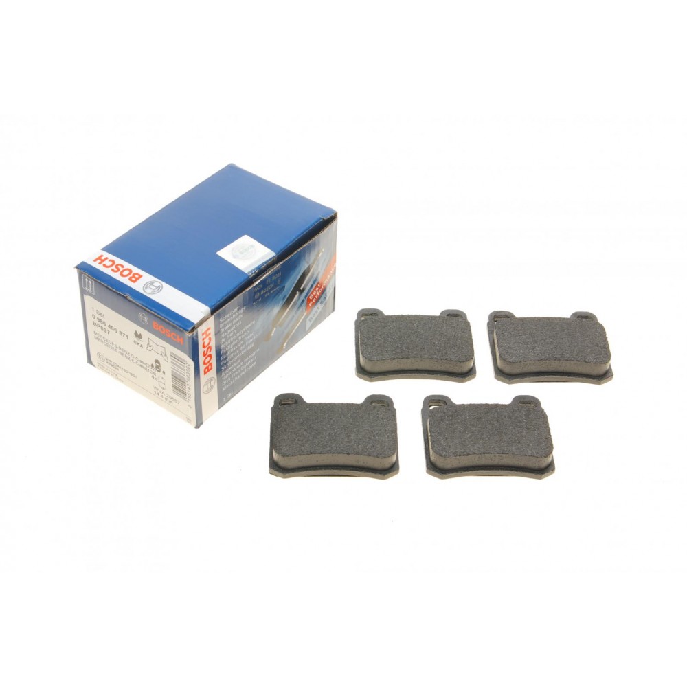 0 986 466 871 BOSCH Комплект гальмівних колодок дисковий гальм