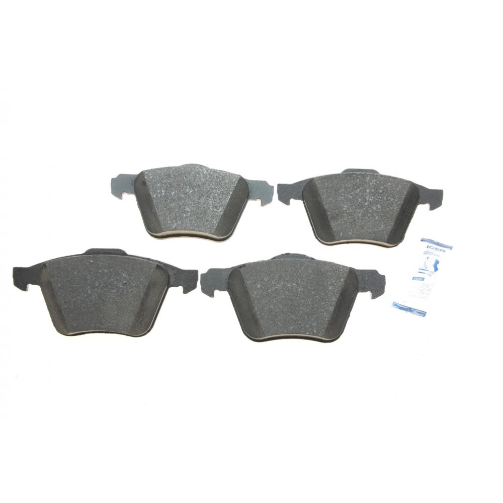 181655 ICER Комплект гальмівних колодок дисковий гальм