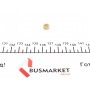 Заглушка блоку циліндрів (d=9mm) Латунь/Brass