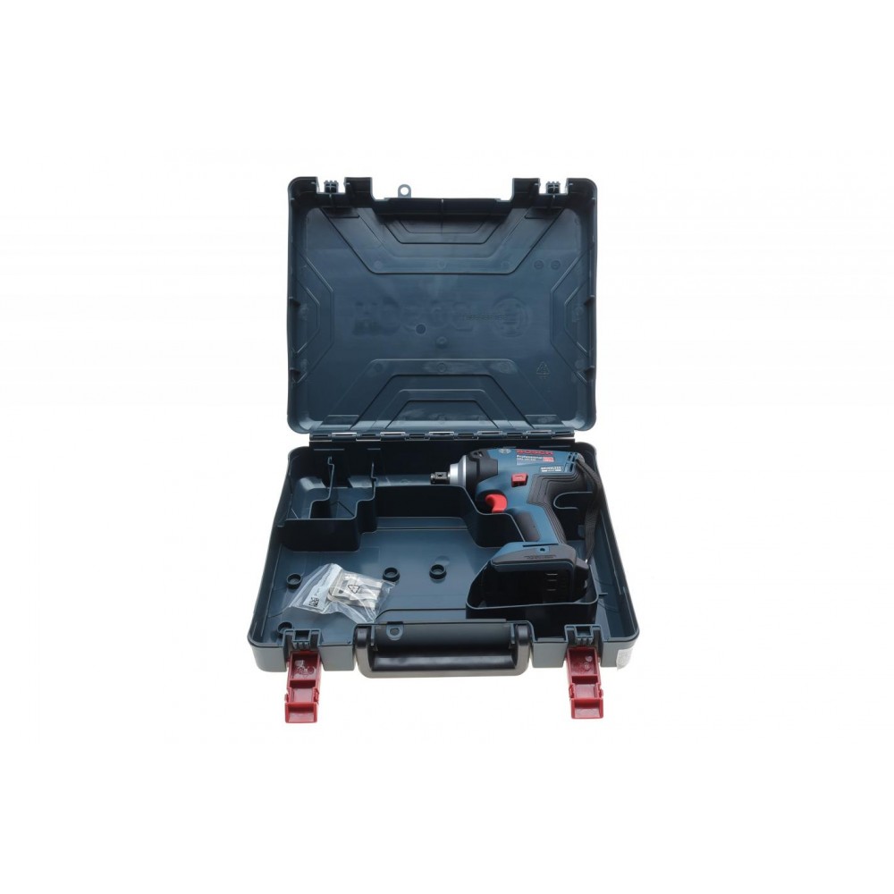 06019K0021 Bosch Bosch Гайковерт Professional GDS 18V-400 аккум, 400 Нм, 0-2500 об/мин, чемодан, зажим квадрат, 1.25 кг, без АКБи ЗУ