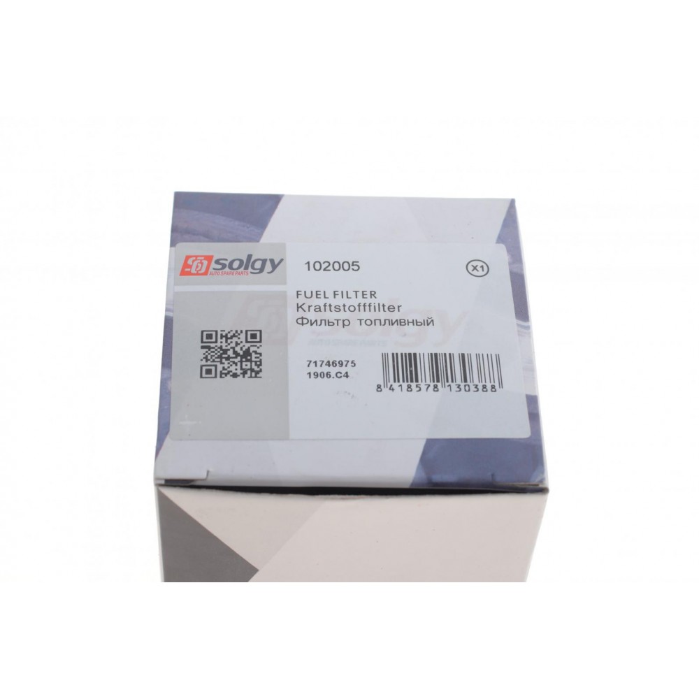 Фільтр паливний Fiat Ducato/Citroen Jumper/Peugeot Boxer 2.2/2.3/3.0MJTD/HDI 06-