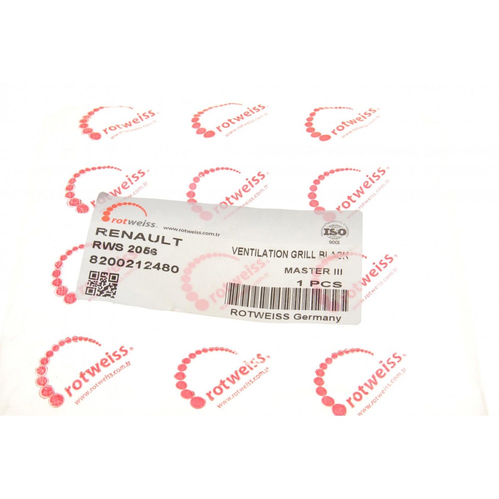 Дефлектор обігрівача (повітряна заслонка) Renault Master/Opel Movano 10-