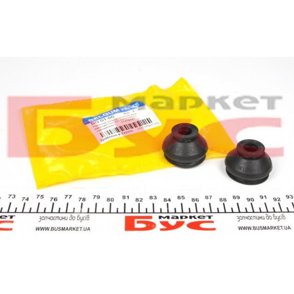 Пильник опори кульової/рульового наконечника (універсальний) (12х27x23)