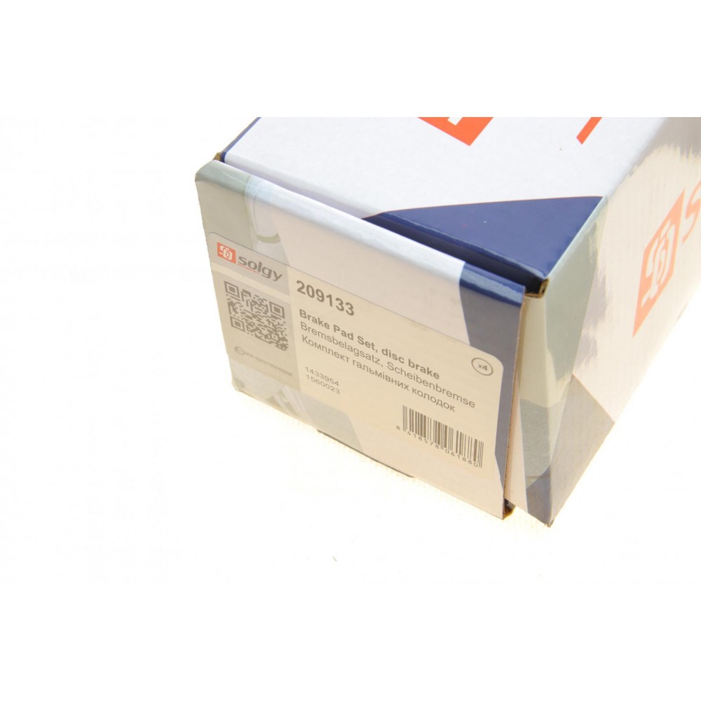 Колодки гальмівні (передні) Ford Transit V347 06- (FWD)