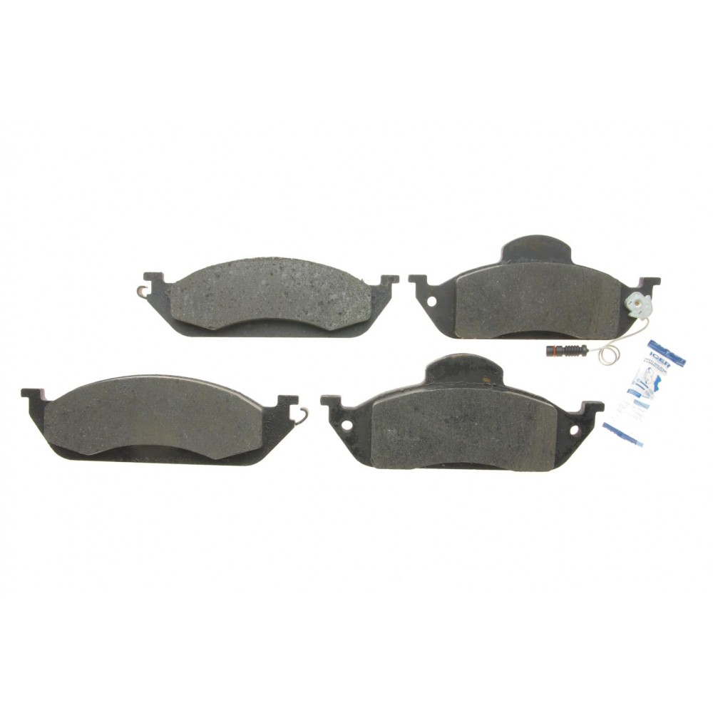 181276 ICER Комплект гальмівних колодок дисковий гальм