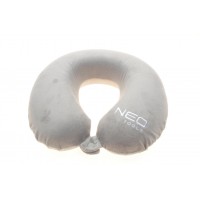 Подушка для подорожей Neo tools (Memory Foam) (30x30x10) (сіра)