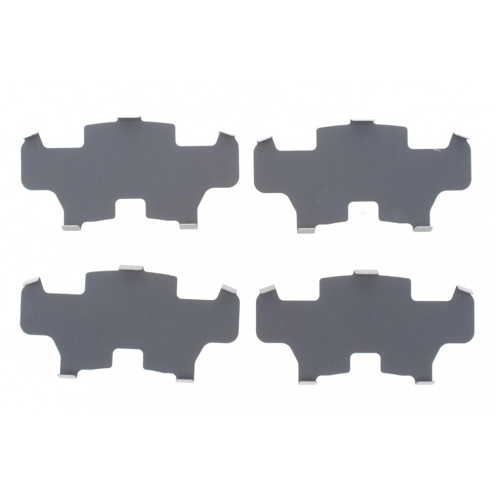 Комплект протискрипних пластин (передніх) Toyota Corolla 01-08/Prius 03-09/Yaris 99-05