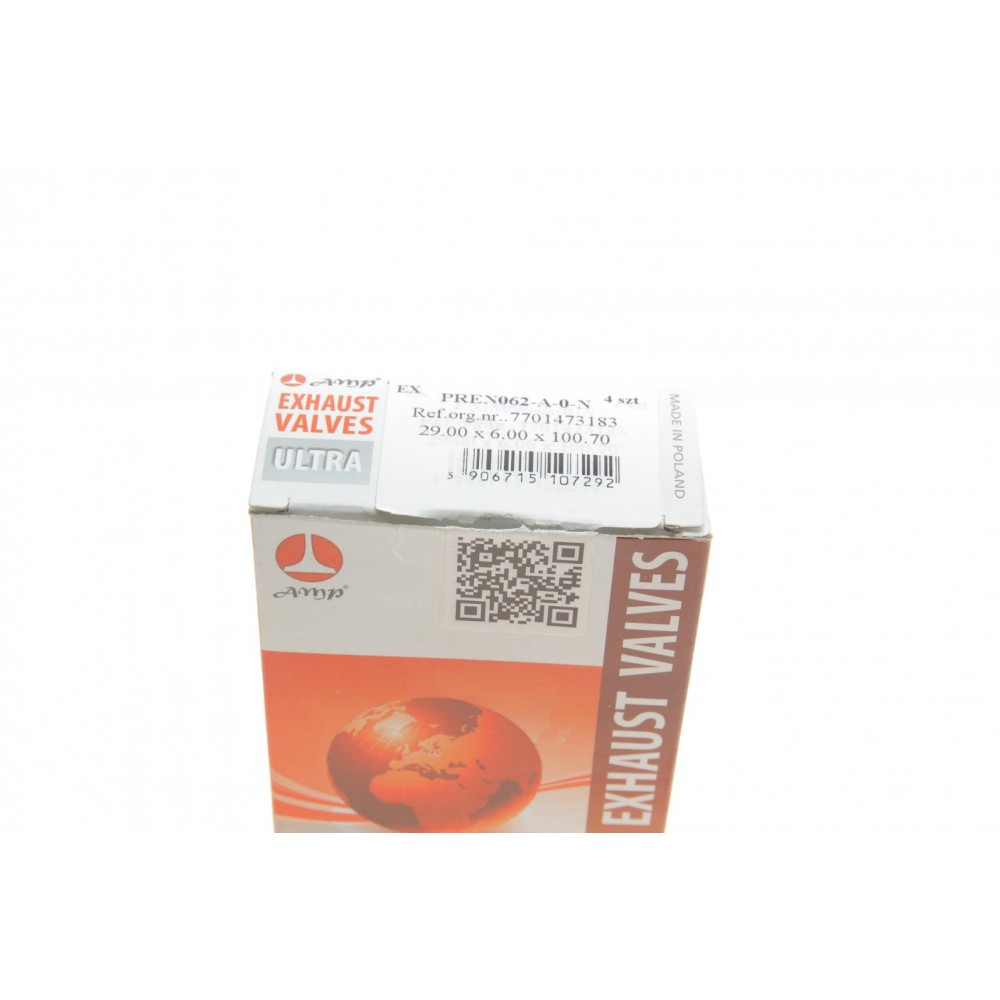 Клапан (випуск) Renault Kangoo 1.5dc (29x6x100.7) (азотований)