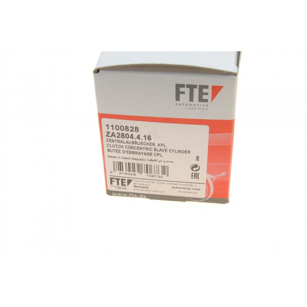 Підшипник вижимний Ford Transit Connect 1.5 TDCI 15- = ZA2804.4.16