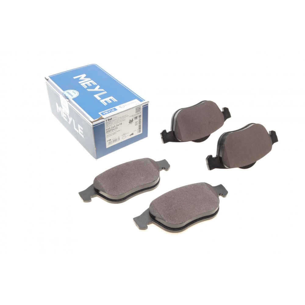 025 245 3618 MEYLE Комплект гальмівних колодок дисковий гальм