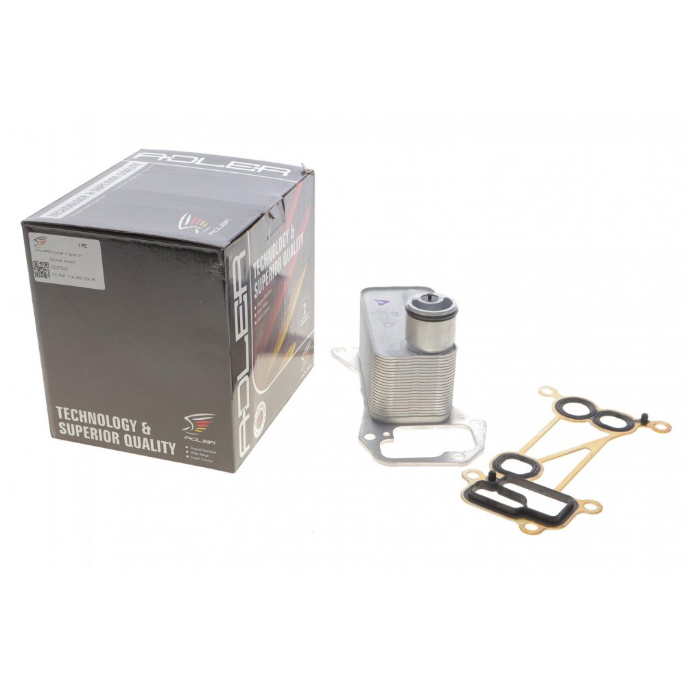 Радіатор масляний BMW X5 (E70)/X6 (E71/E72) 3.0D (N57) 09-14 (теплообмінник)