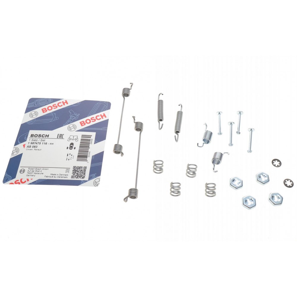 1 987 475 116 BOSCH Комплектуючі гальмівна колодка