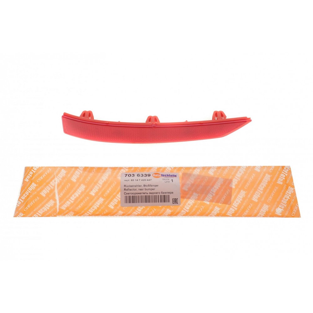 Світловідбивач бампера (заднього) BMW 3 (G20/G80) 19- (L)