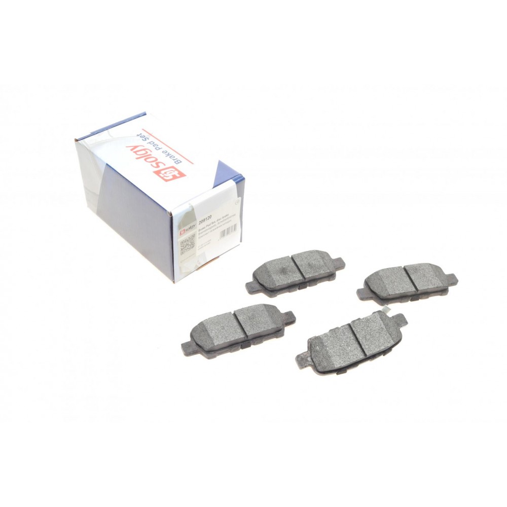 Колодки гальмівні (задні) Renault Koleos/Nissan Juke/Qashqai/X-Trail/Suzuki 08- (Akebono)