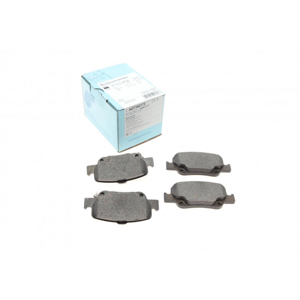 ADT342173 BLUE PRINT Комплект гальмівних колодок дисковий гальм