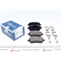 025 252 1518 MEYLE Комплект гальмівних колодок дисковий гальм