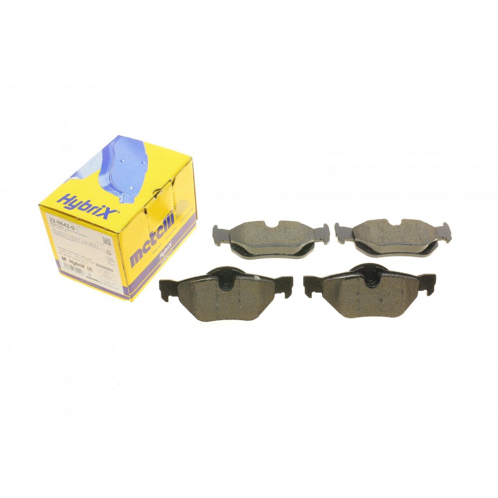 22-0642-0 METELLI Комплект гальмівних колодок дисковий гальм