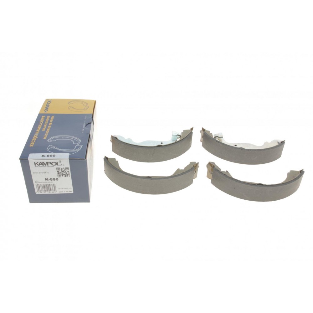 Колодки гальмівні (задні) Dacia Duster 10- (барабанні) (228.6x42)