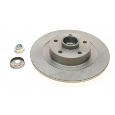 Диск гальмівний (задній) Renault Laguna III 08- (300x11) (+ABS) (з підшипником)