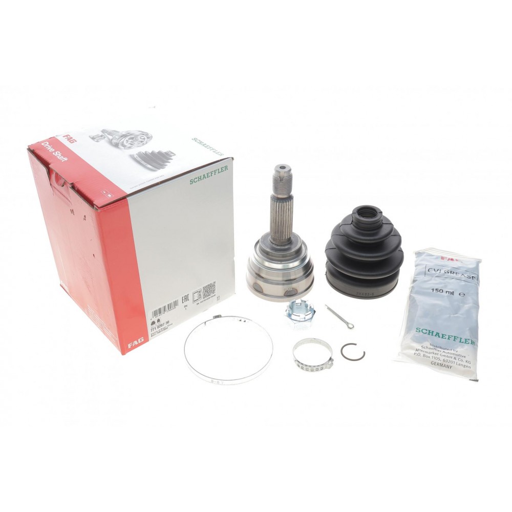 771 0207 30 FAG Шарнирный комплект, Привідний вал