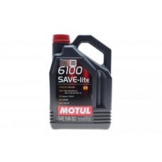 Олива моторне синтетичне MOTUL 6100 SAVE-LITE Technosynthese 5W-30, 4л (839650) (107957)