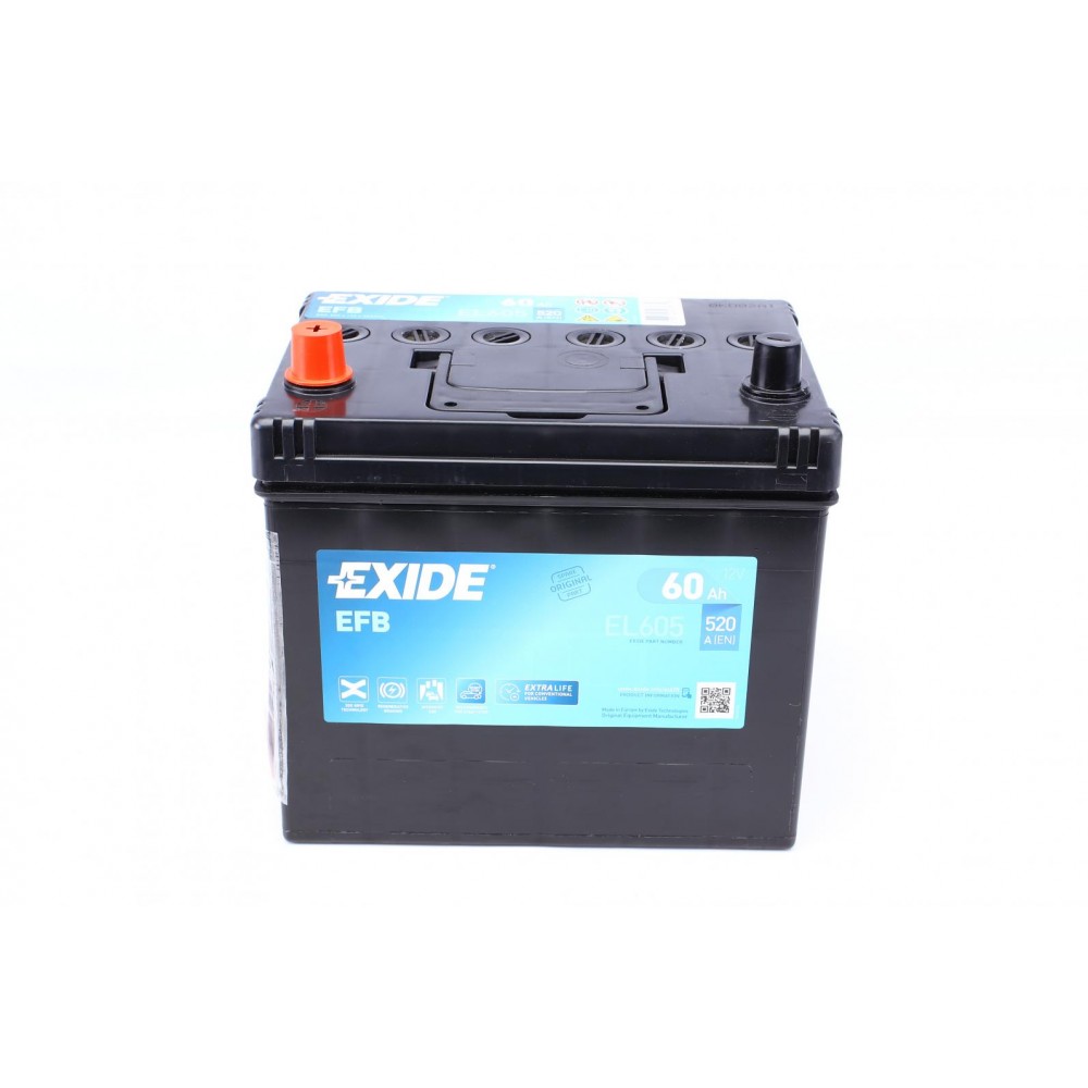 EL605 EXIDE Стартерна акумуляторна батарея