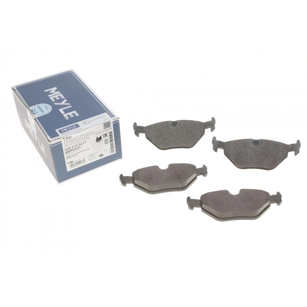 025 219 3417 MEYLE КомплеК т гальмівних колодок, дискове гальмо