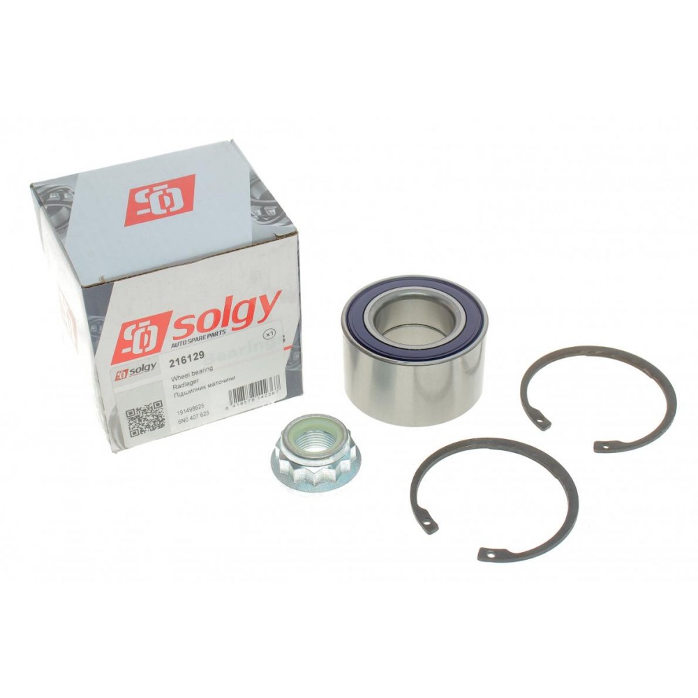 Підшипник маточини (передньої) VW Golf/Jetta II -91 (35x66x37) (к-кт)