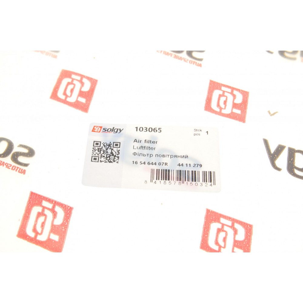 Фільтр повітряний Renault Trafic/Opel Vivaro 2.0/2.5dCi 02- (з поролоном) (без картонної упаковки)