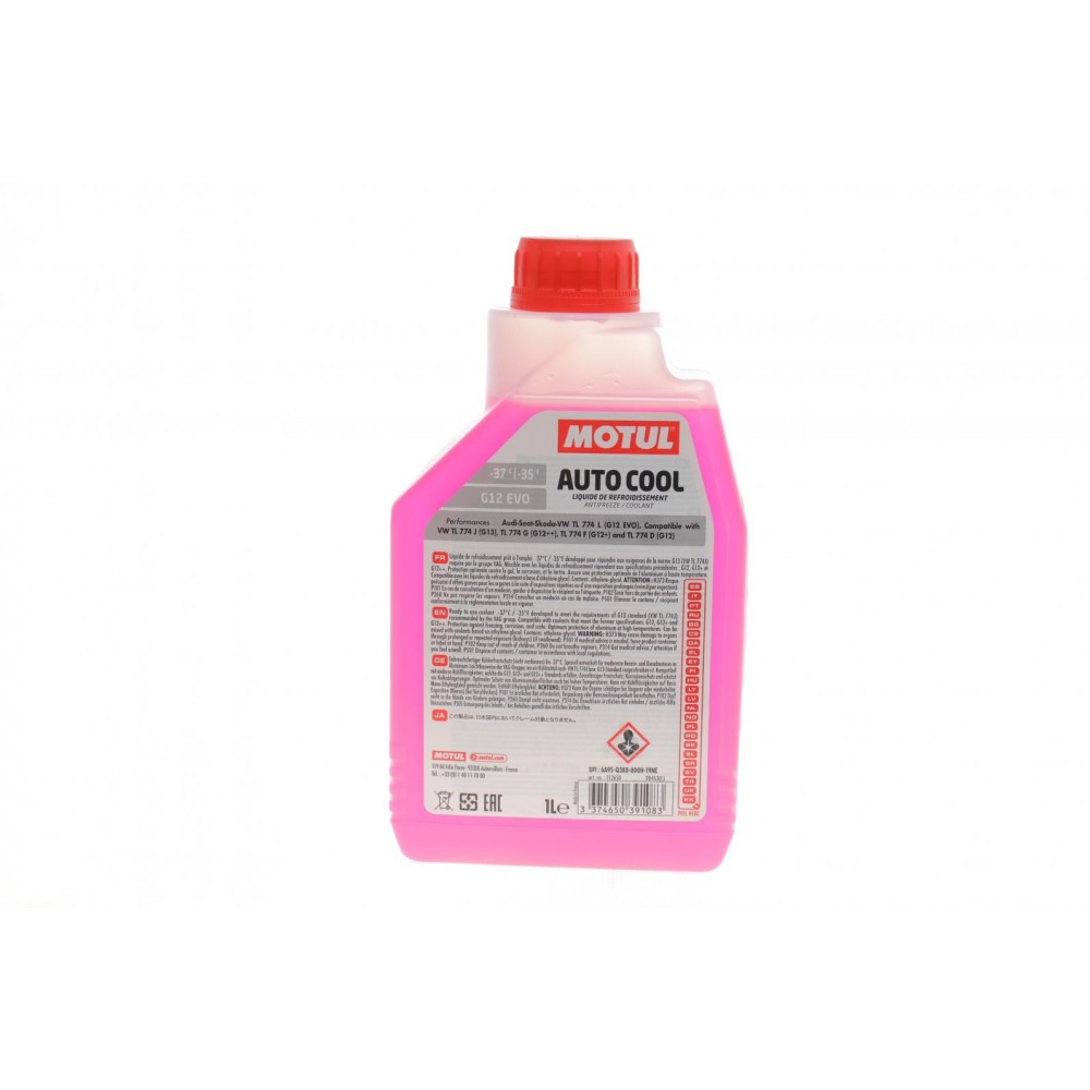 Антифриз (розовий) G12 Evo (1л) (-37°C) Auto Cool G12 Evo (112650)