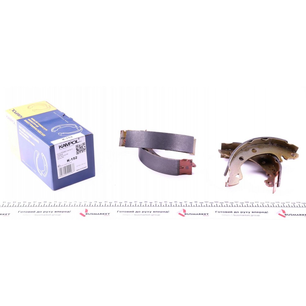 Колодки гальмівні (задні) Fiat Punto/Bravo 95-02 (барабанні) (203x38)