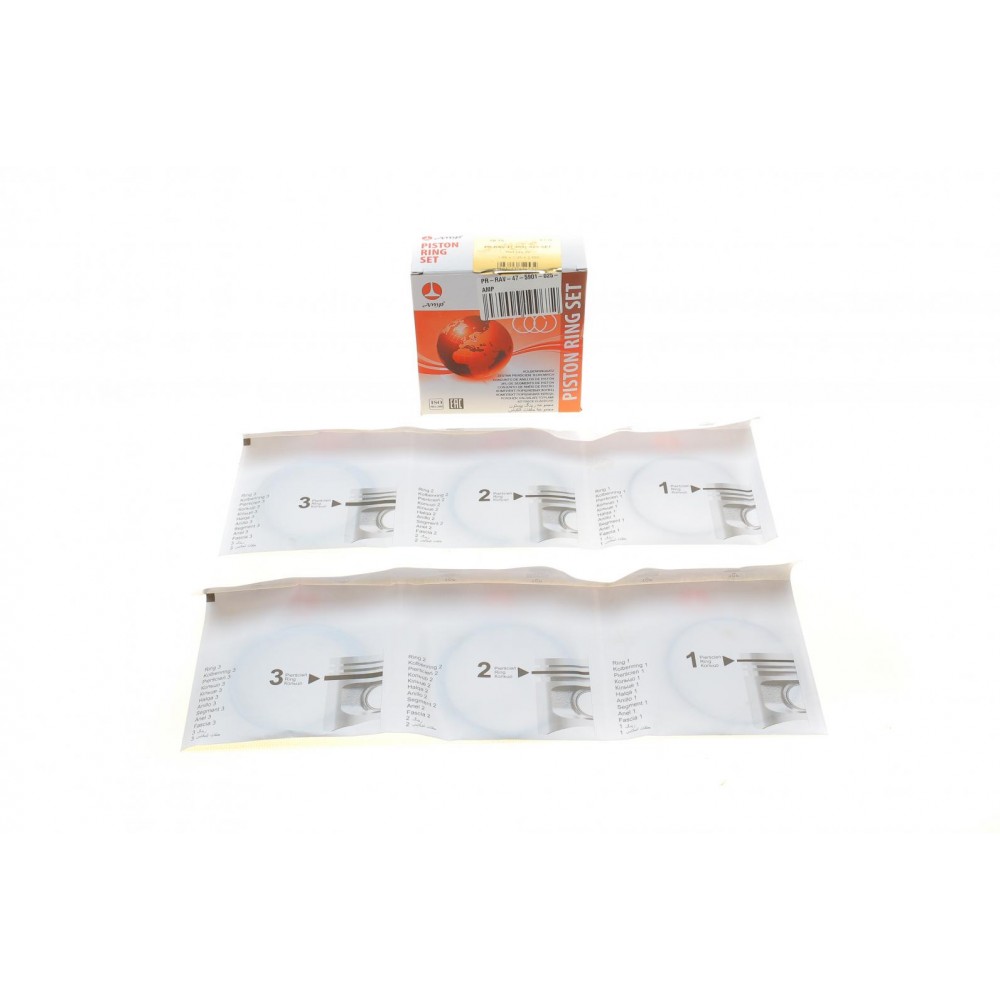 Кільця поршневі Ravon R2 1.2 16- (+0.25/70.75mm) (1.0x1.2x2.0)